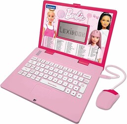 Lexibook, Barbie, edukacyjny i dwujęzyczny laptop w języku
