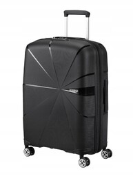 Walizka średnia twarda American Tourister StarVibe Exp black