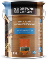 Impregnat EXTRA powłokotwórczy cedr 4,5 l