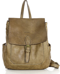 Plecak skórzany handmade z kieszeniami - MARCO MAZZINI