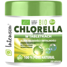 INTENSON Chlorella suplement diety 200 tabletek
