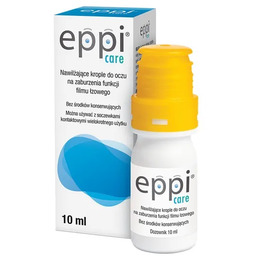 Eppi Care Nawilżające krople do oczu, 10 ml
