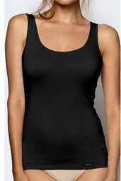 Bawełniana koszulka damska na szerokich ramiączkach BLV-198, Kolor