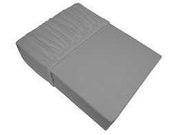 Greno Prześcieradło jersey 100x200 stalowe z gumką Bielbaw