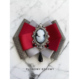 Pakamera Brosza Kamea Styl Glamour Dama Kameliowa