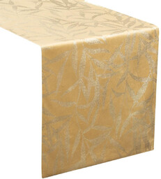 Bieżnik 35 x 140 Dekoracyjny Velvet Blink15 Złoty
