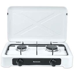 Kuchenka gazowa RAVANSON K-02T dwupalnikowa Biały
