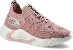Artiker Różowe Sneakersy Damskie Modne Półbuty