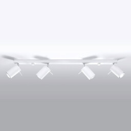 Nasufitowa lampa listwa Ring SL.0331 Sollux z regulacją
