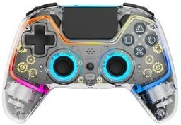 Deltaco GAM-169-T do PS4 Bezprzewodowy transparent Gamepad