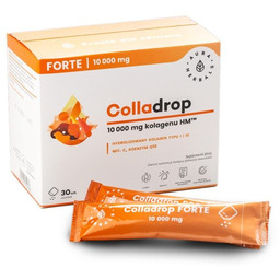 Colladrop Forte kolagen morski w saszetkach 10000 mg