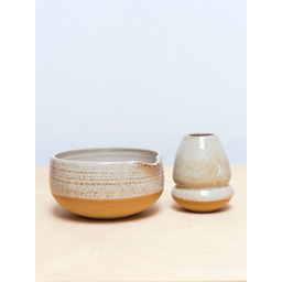 Pakamera Zestaw do Matcha Miska + Stojak -