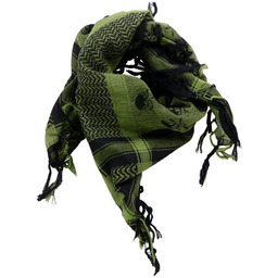 MFH Chusta Arafatka w Czaszki Olive - Olive