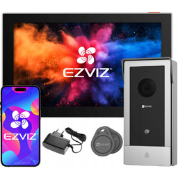 Wideodomofon WiFi CP5 Ezviz 2-ŻYŁOWY Furtka Brama Aplikacja