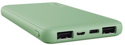 Powerbank ekologiczny TRUST, 20000 mAh, zielony