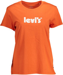 T-SHIRT LEVIS Z KRÓTKIM RĘKAWEM DAMSKI POMARAŃCZOWY