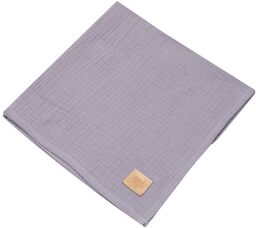 Zestaw 2 muślinowych pieluszek dla noworodka "Szary"