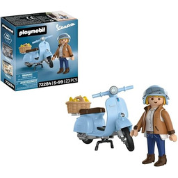 PLAYMOBIL Auta, 80 lat Vespa: Iconic Style jasnoniebieska
