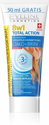 Multifunkcyjny krem do depilacji 8w1, Eveline Total Action