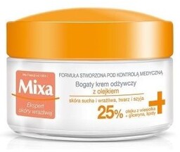 MIXA_Ekspert Skóry Wrażliwej bogaty krem odżywczy z olejkiem