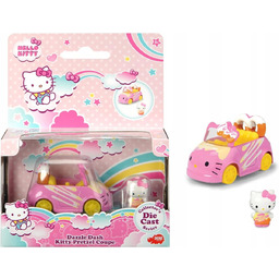 Hello Kitty Zabawka Samochodzik Metalowy Pojazd Z Figurką