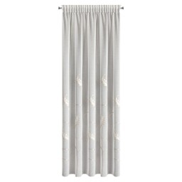 Eurofirany Firana 140x270 Aurelia kremowa beżowa matowa etamina