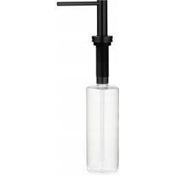 Dozownik Płynu Do Mycia Naczyń Czarny Metalowy 500ML