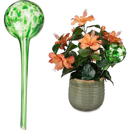 Relaxdays Kula nawadniająca, zestaw 2 sztuk, dozowane nawadnianie,