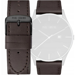 Pasek do zegarka Paul Lorens LONGIO 7028A2 ciemny
