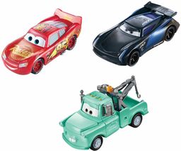 Disney Pixar Cars Gpb03 pojazdy Zmieniające Kolor Zestaw