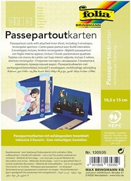 folia 130535 - passe-partout z prostokątnym wykrawaniem, ok.