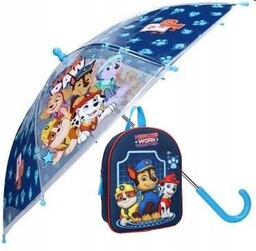 Parasol i plecak 3D Psi Patrol Paw Pieski