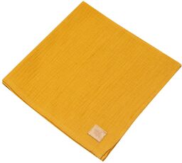 Zestaw 2 muślinowych pieluszek dla noworodka "Ochra"