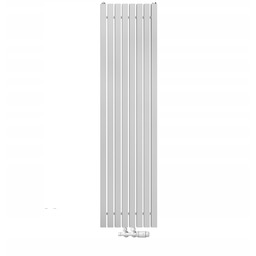 Grzejnik pionowy dekoracyjny Luxar 390/1600 biały Regnis