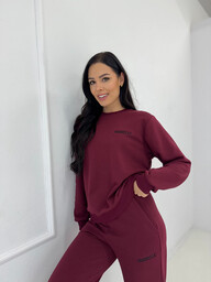 burgund bluza