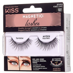KISS Rzęsy magnetyczne na eyeliner Tantalize 1op.