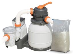 Pompa piaskowa, 5678 l/h + piasek 25kg, Bestway,