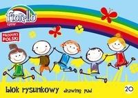 Blok rysunkowy FIORELLO biały /150-1241/