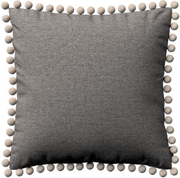 Poszewka Wera na poduszkę, grafit, 45 x 45