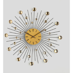 zegar ścienny z kryształkami cristala ø 50 cm