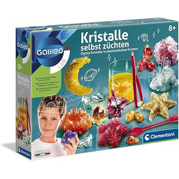 Clementoni Galileo Lab samodzielna hodowla kryształów, pudełko eksperymentalne