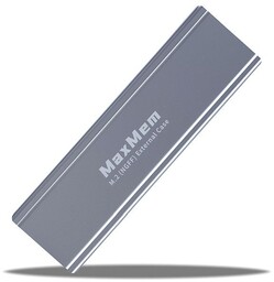 Dysk przenośny SSD M.2 USB-C 512GB MaxMem Gray
