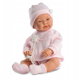 Llorens Lalka Bobas dziewczynka 45 cm