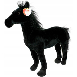 Maskotka Konik Czarny Koń DUBI - 60cm