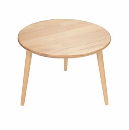 Okrągły stolik kawowy, drewniany. Stolik z drewna bukowego