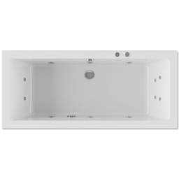 Riho Lusso 160x70cm wanna prostokątna z hydromasażem Pneumatic