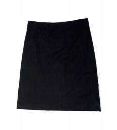Czarna gładka spódnica damska BLACK LABEL L