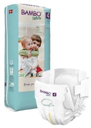 BAMBO Nature 4 (L 7-14kg) Pieluszki, 48 szt.