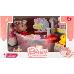 Lalka bobas w wanience z prysznicem Creative