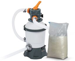 Pompa piaskowa 3028 l/h + piasek 25kg, Bestway,